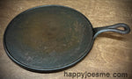 Vintage Cast Iron Flat Skillet