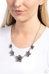 Wallflower Wonderland-Purple Necklace