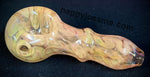 Heavy Gold Fumed Handpipe