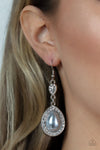 Elite Elegance Earrings Silver