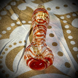4.5” Spun Silver Fume Handpipe
