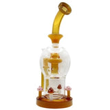 10″ Mushroom House Inline Perk Waterpipe