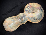 Heavy Silver Fumed Handpipe