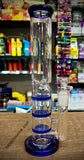 10” Triple Honeycomb Straight Tube Waterpipe