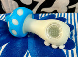 4.5” Silicone Mushroom Glow In The Dark Steamroller