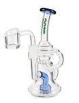 Ooze Surge Mini Recycler Dab Rig – Ultra Marine