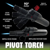 Smokezilla 90º Pivot Torch