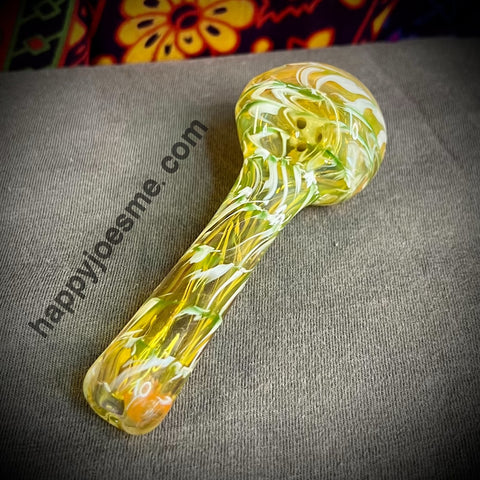 Multicolor W/Honeycomb Head Handpipe