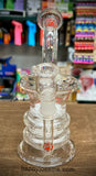 Perk Tech Bent Neck Waterpipe w/ Fritted Disc Perc