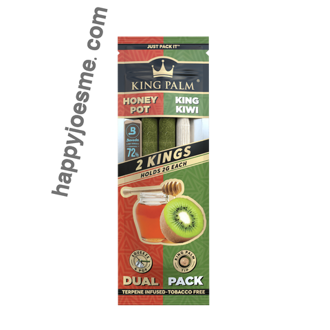 Dual Pack King Palm Honey&Kiwi-King Size