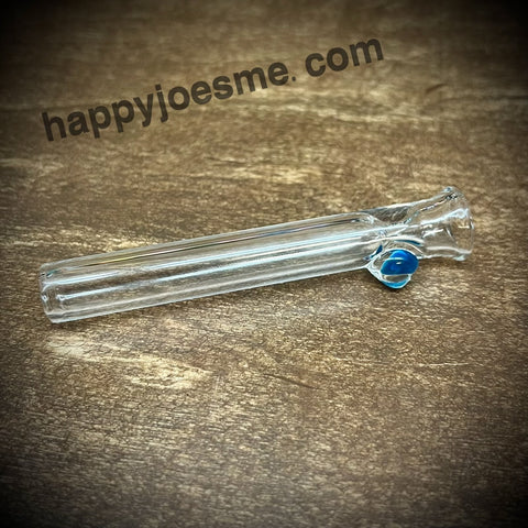Thick Clear Glass Chillum