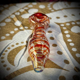 4.5” Spun Silver Fume Handpipe