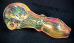 Heavy Gold Fumed Handpipe