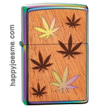 Zippo-151 Woodchuck Leaves Lighter