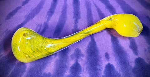 7”-7.5” Small Frit Gandalf by Baked Glass