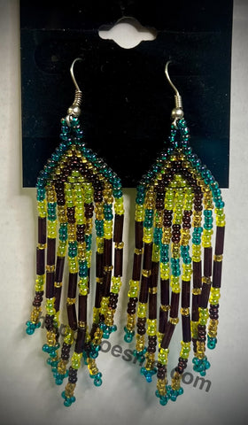 Seed Bead Handmade Earrings