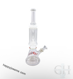 16” Rock Glass Single Perc Waterpipe
