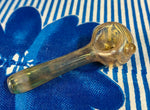 Silver Fume Gold W/Single Bump Handpipe