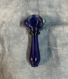 Dark Blue W/Lighter Blue Swirl Handpipe