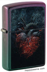 Zippo-Dark Heart Iridescent Image Lighter