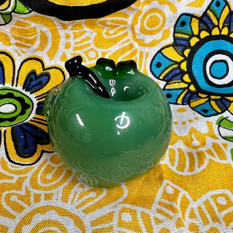 2" Green Apple Handpipe by Sara Mac