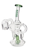 Ooze Surge Mini Recycler Dab Rig – Slime Green