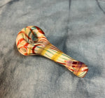 Multicolored Sparkly Striped Handpipe