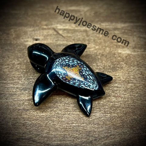 Glass Turtle Pendant