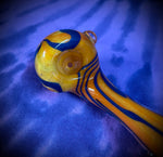 5” Sunburst Frit Sherlock by Baked Glass