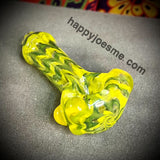 Green/Yellow Raked Handpipe