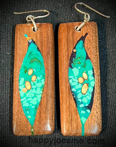 Wooden Handmade Earrings