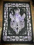 45X27 Purple/Black Assorted Tapestry