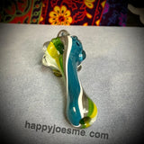 Multicolor Swirl Bumpy Handpipe