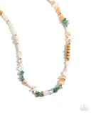 Beachy Beginner-Green Necklace