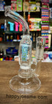 8" Perk Tech Bent Neck Rig w/Fritted Disc Perc