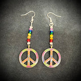 925 Silver Rainbow Earrings