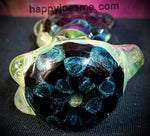 Fumed Checkered Standing Handpipe