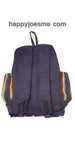 Hemp Backpack Rasta Stripe
