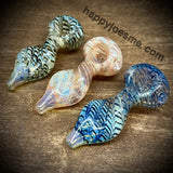 Twisted Spin&Rake Fumed Handpipe
