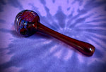 Solid Brown W/Colored Head Handpipe