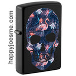 Zippo-Flamingo Skull Design Lighter
