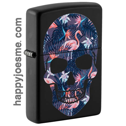 Zippo-Flamingo Skull Design Lighter