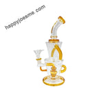 10” Single Perc Three Arm Recycler Waterpipe