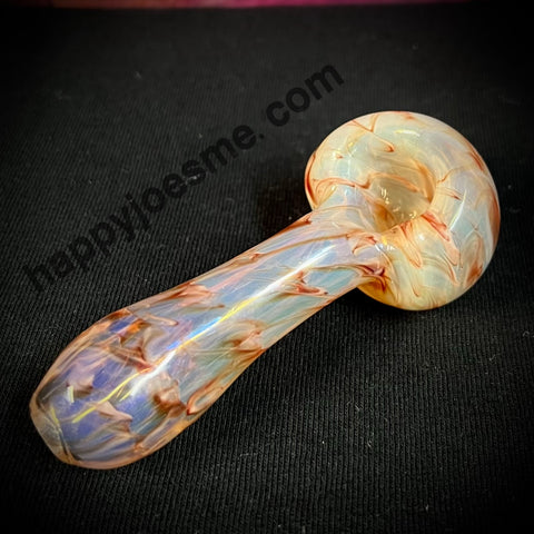 Spin&Raked W/Silver Fume Handpipe