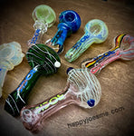 3.5” Rock Glass Heavy Assorted Handpipe
