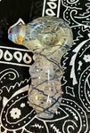 3” Chunky Clear Color Whipped Handpipe