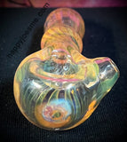 Heavy Gold Fumed Handpipe