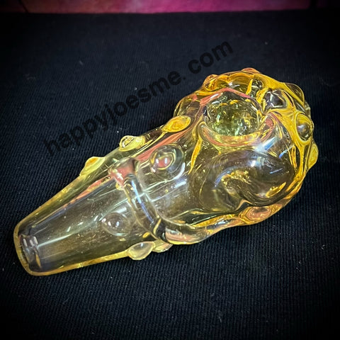 Thick Lumpy Yellow Handpipe