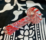 4” Rock Glass Chunky Swirl Handpipe