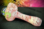 Spin&Rake Heavy Handpipe W/Flower Marble Front